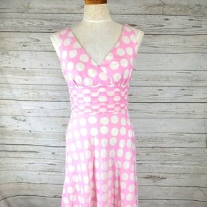 Lilly Pulitzer white label polka dot dress